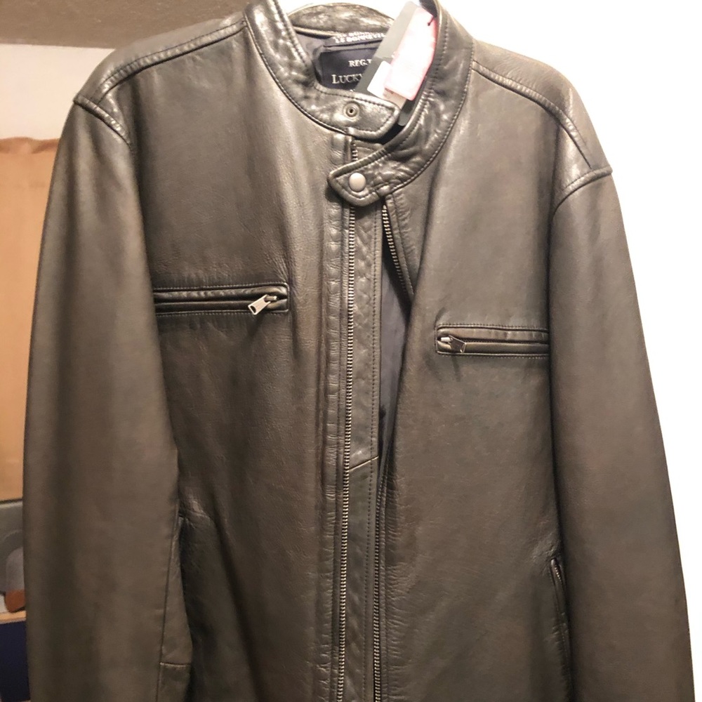 Lucky brand leather